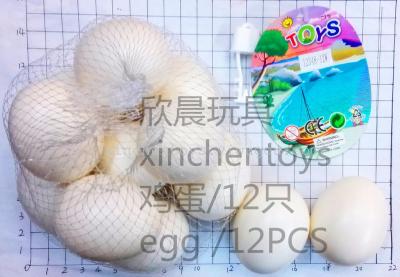 Simulation crafts plastic eggs