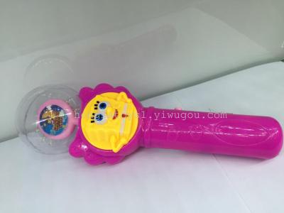 SpongeBob flashing bat glow sticks around and around the bat NO;14023 Flash Toys