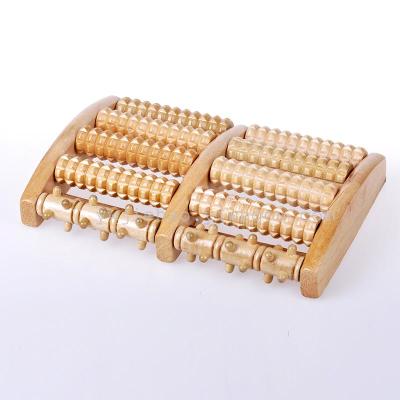 Wood care roller rows of wooden Foot Massager foot rub Foot Massager Foot Massager