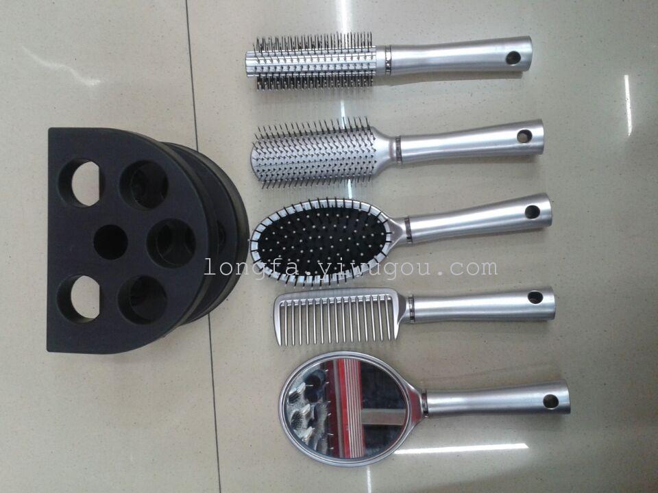 厂家直销 爆款 礼品梳 5件套 美容梳 按摩梳