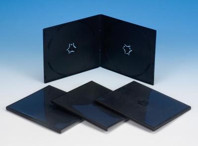 Double black 7MM CD box