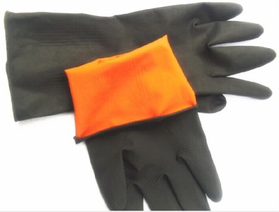 Industrial protective gloves, black gloves, 50 grams of black industrial gloves