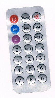 Js-0117 MP3 remote control mini remote control new MP3 remote control