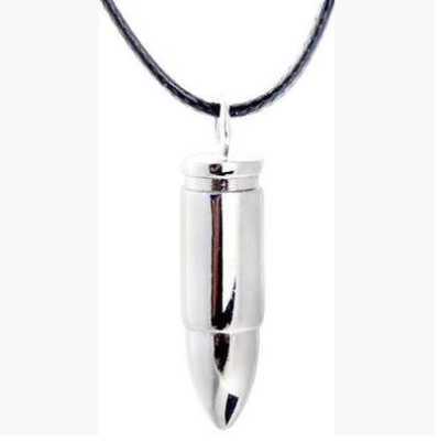 Wholesale fashion pendants titanium steel bullet stainless steel couples TT5539055
