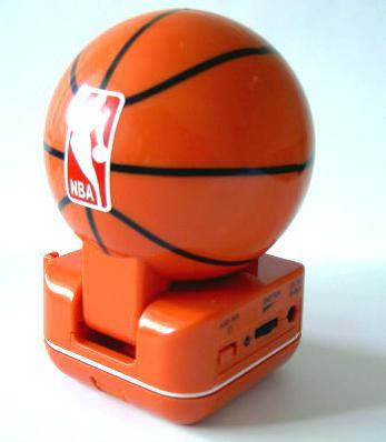 Js-455 portable basketball mini speaker mp3 speaker