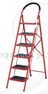 Hot iron household ladder aluminum ladders ladders steel ladder LADDER factory outlet