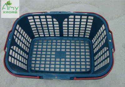 7 pound plastic square basket of Red Bayberry Strawberry baskets fruit baskets 31.2*21.2*12.5