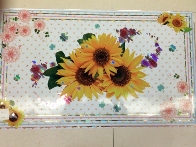 58*98 colorful gold PP dining mat