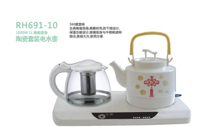 Shanghai hongxin ceramic kettle set kettle 691-10 sets