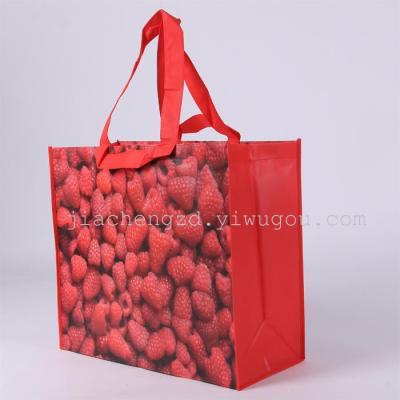Non-uniform coating tote bag environmental protection bag customized enterprise advertising bag