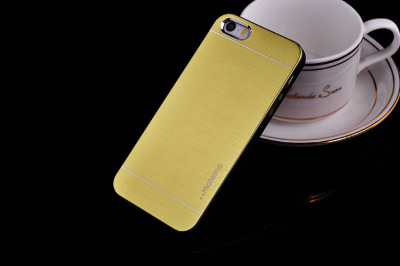 Iphone6 drawing perpendicular Mobile Shell MOTOMO brushed metal shell