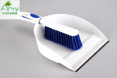 2030 dustpan brush set with plastic household brush bucket tabletop dust brush