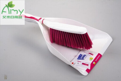 2061 mini broom and dustpan set colored desktop dusting brush cleaning brush