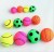 Elastic rubber ball ball. The pet toy toy balls football basketball tennis baseball