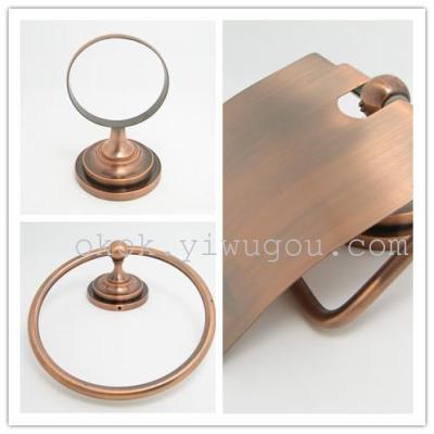 Retro copper bathroom accessories suit  005