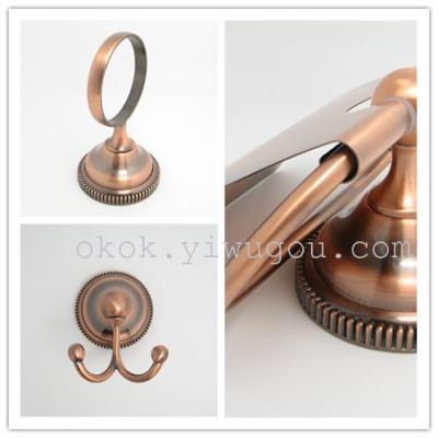 Retro copper bathroom accessories suit  003