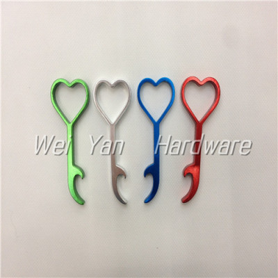 Aluminum Heart Bottle Openers supplies promotional gifts
