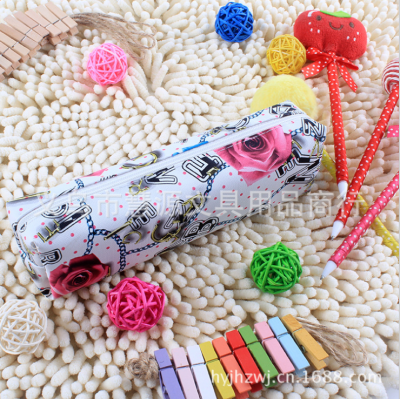 Girls pencil case creative Korean stationery Large-capacity pencil bag stationery bag