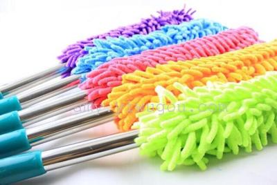 Multifunctional telescopic chenille Microfiber dusting brush 57cm