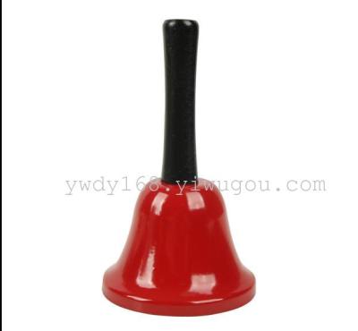 Hand-cranked jingle bells baby rattle Christmas musical instrument child toy metal hand bell.