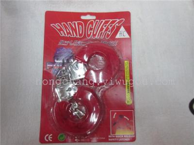 Sexy plush toy handcuffs handcuffed handcuff handcuffs metal dice series