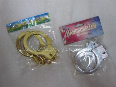 Colored plastic bracelets toy handcuffs handcuffs sexy plush iron handcuffs handcuffs handcuffs series