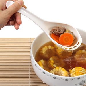 Creative home creative spoon hot pots dual-use facilities specially designed spoon leakage Q