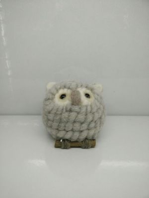 Manufacturers direct marketing owl chuchule wool felt handmade home furnishing creative process