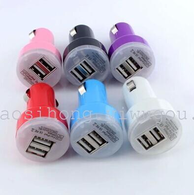 Dual USB car charger nipple General millet Samsung HTC car charger-class products