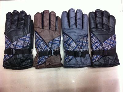 Field character down men's gloves parquet arming ponchos casual gloves