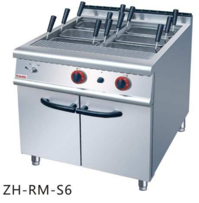 Jast Kitchen Restaurant Electric and Gas Spaghetti Furnace with Cabinet