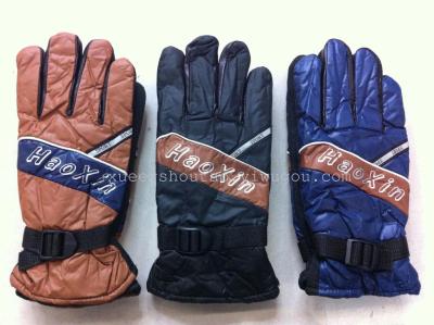 Haoxin luminous casual waterproof non-slip gloves movement warm gloves