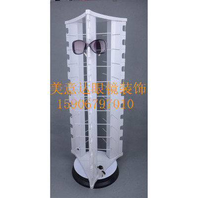 30 locking aluminum spin glasses display stand A3029