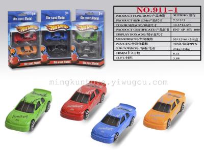 Alloy slide model cars 911-1