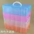 Manufacturers direct upscale transparent portable four - layer detachable storage box fishing tools storage box sorting box