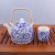 Jingdezhen porcelain teapot seven piece gift set manufacturers selling process of one pot and six cups