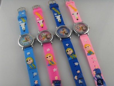 Trading Frozen snow colors the children watch children's cartoon electronic watch Ice Princess watch