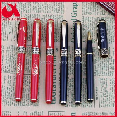 Manufacturer direct-ink roller pen metal gifts custom LOGO