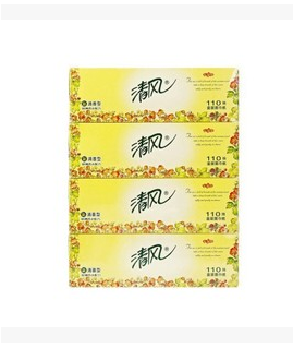 Fresh air B343 removable facial tissue paper towel 110 pump boxes of face paper building