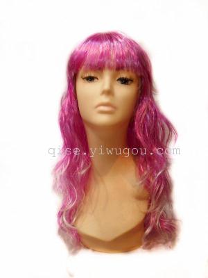 Wash water wave wig Halloween wig/wig/prom/party wigs