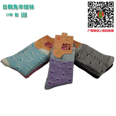 Japan-Korea new wool Angora socks adult socks cotton socks socks socks in stock wholesale