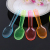 Ice Cream Scoop 2 transparent plastic spoons