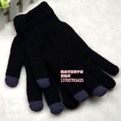 Men touch gloves monochrome touch gloves to increase foreign trade touch gloves galling touch gloves