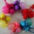 Hot selling multi-color children's hair decoration new jelly acrylic hair rope rubber band cute candy color hair ring