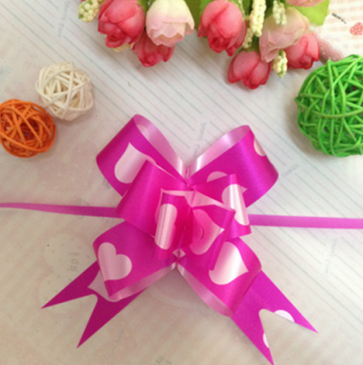 Wedding supplies designed to attract love pull flower pull flower bow hand pull flower ribbon medium mix