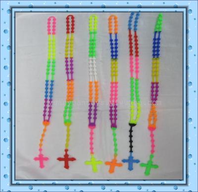 Silicone silicone energy necklace jewelry cross necklace silicone toys and gifts