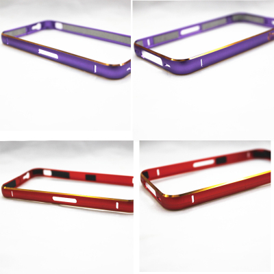 Simple bi-color metal buckle metal frame Phnom Penh iphone4 5 6 6