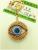 Large - eyed rhinestone - mounted key ring auger alloy key ring auto pendant gift for men and women