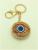 Large - eyed rhinestone - mounted key ring auger alloy key ring auto pendant gift for men and women