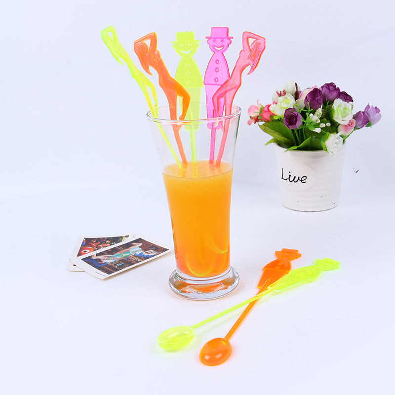 情侣勺 塑料勺 厂家直销 彩色 激凌勺